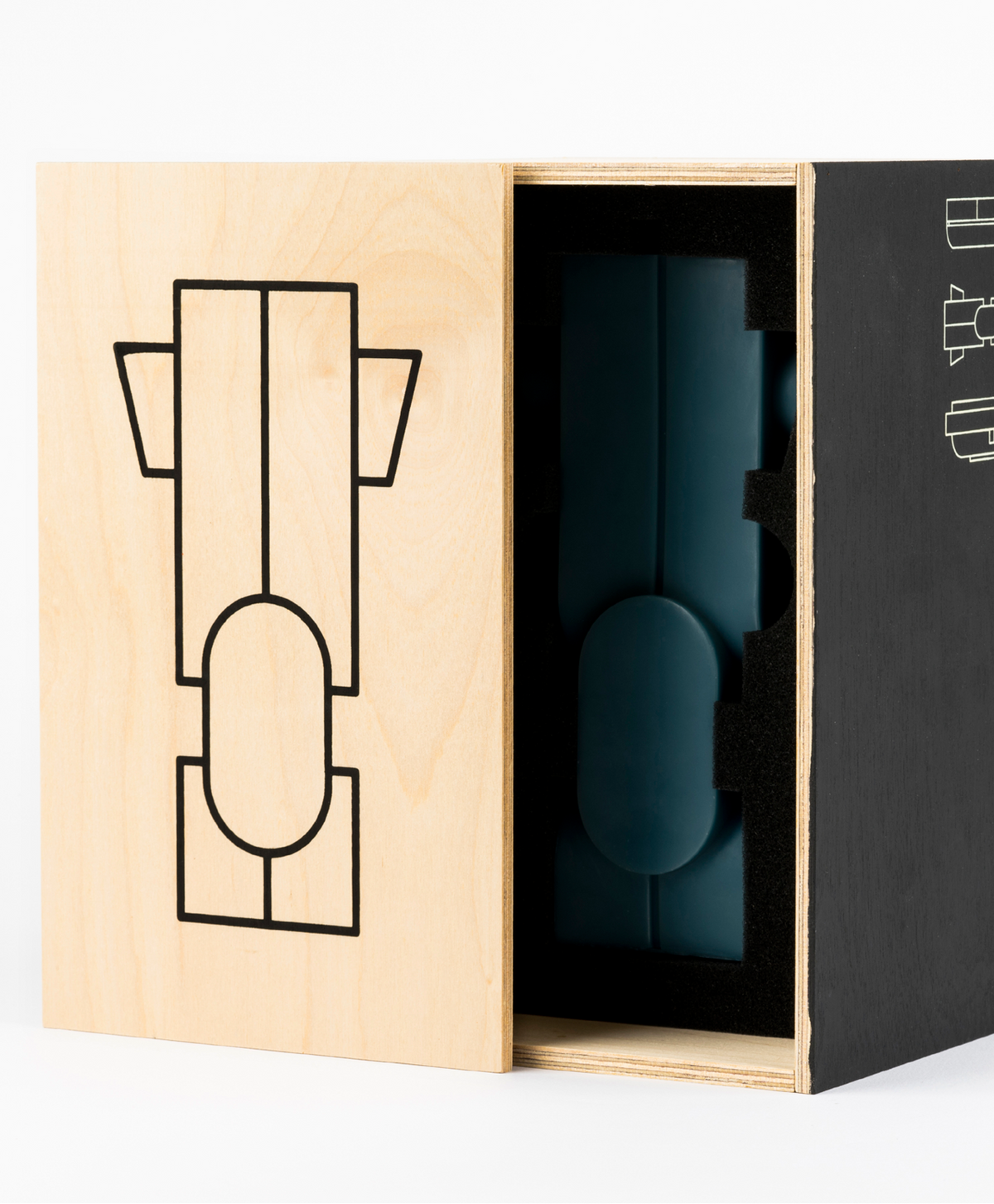 Deconstructivism Candle 6 — Frigid Wonderland — Blue
