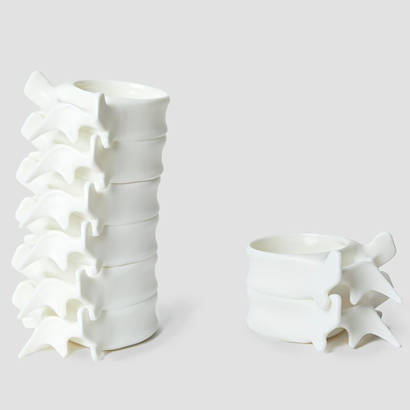[Backorder] Porcelain Spine Cup – Artistic Coffee Cup