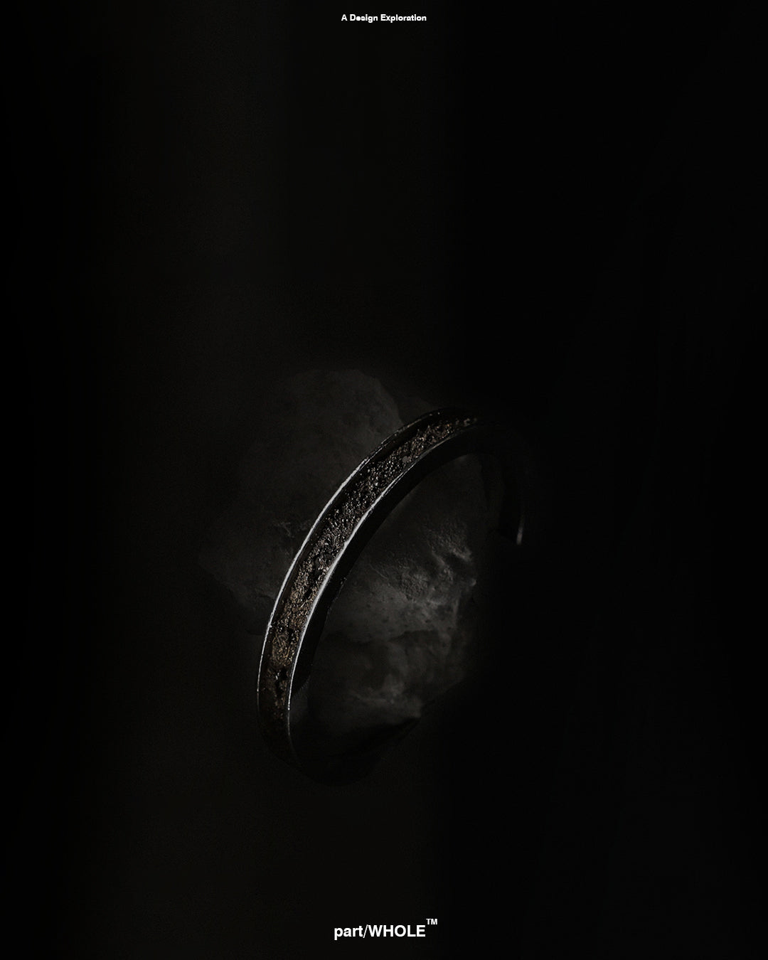 I-Beam Bracelet (Corroded Silver + Gold)