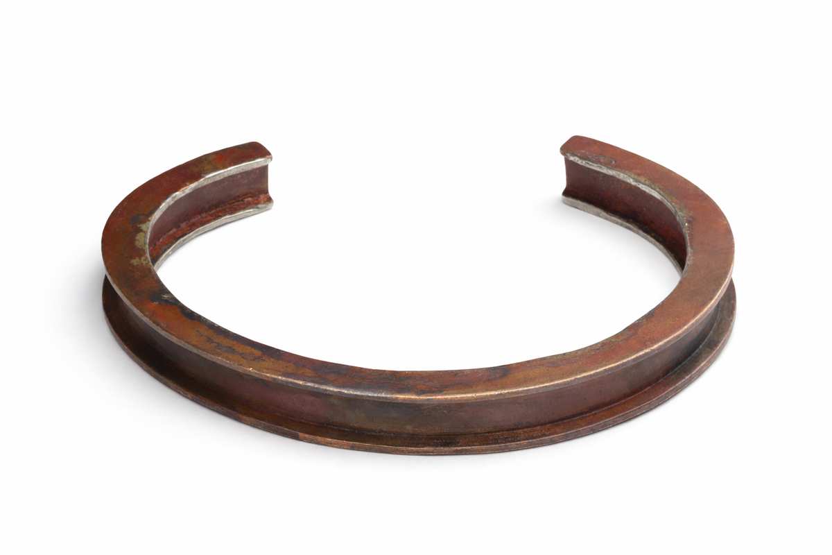 I-Beam Bracelet (Copper + Silver)