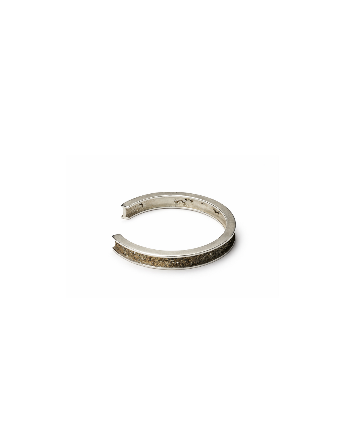 I-Beam Bracelet (Corroded Silver + Gold)