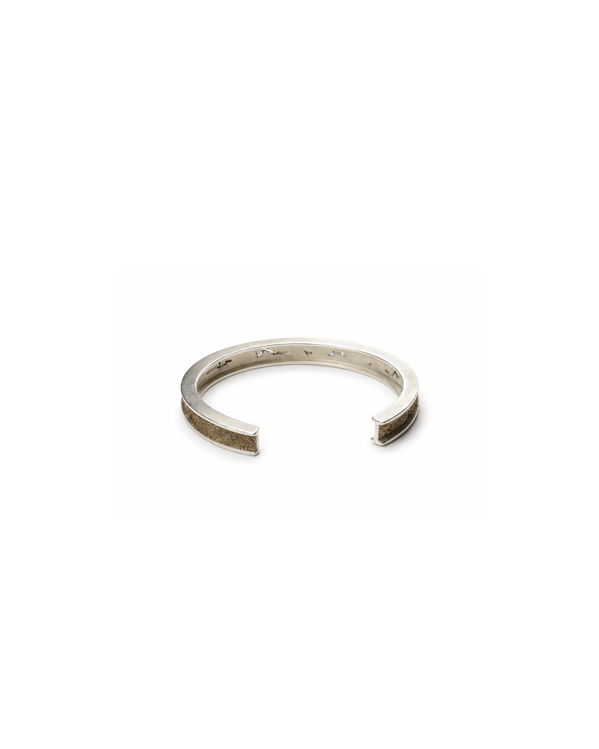 I-Beam Bracelet (Corroded Silver + Gold)