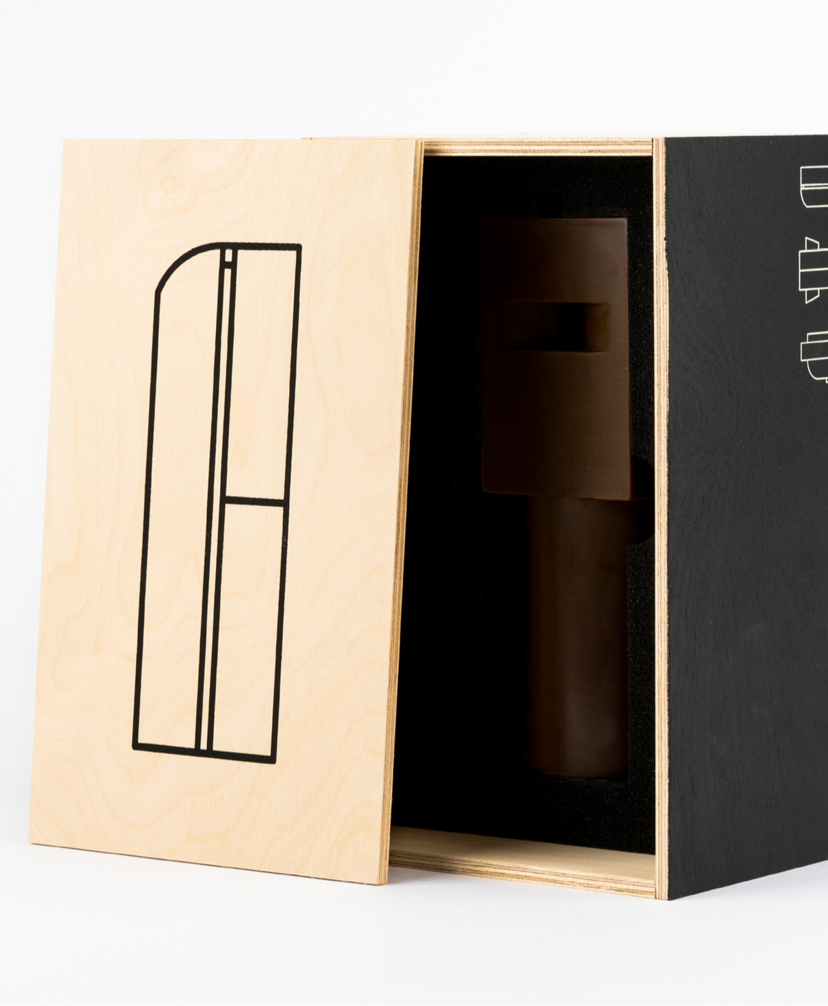 Deconstructivism Candle 7 — Edible Books — Brown