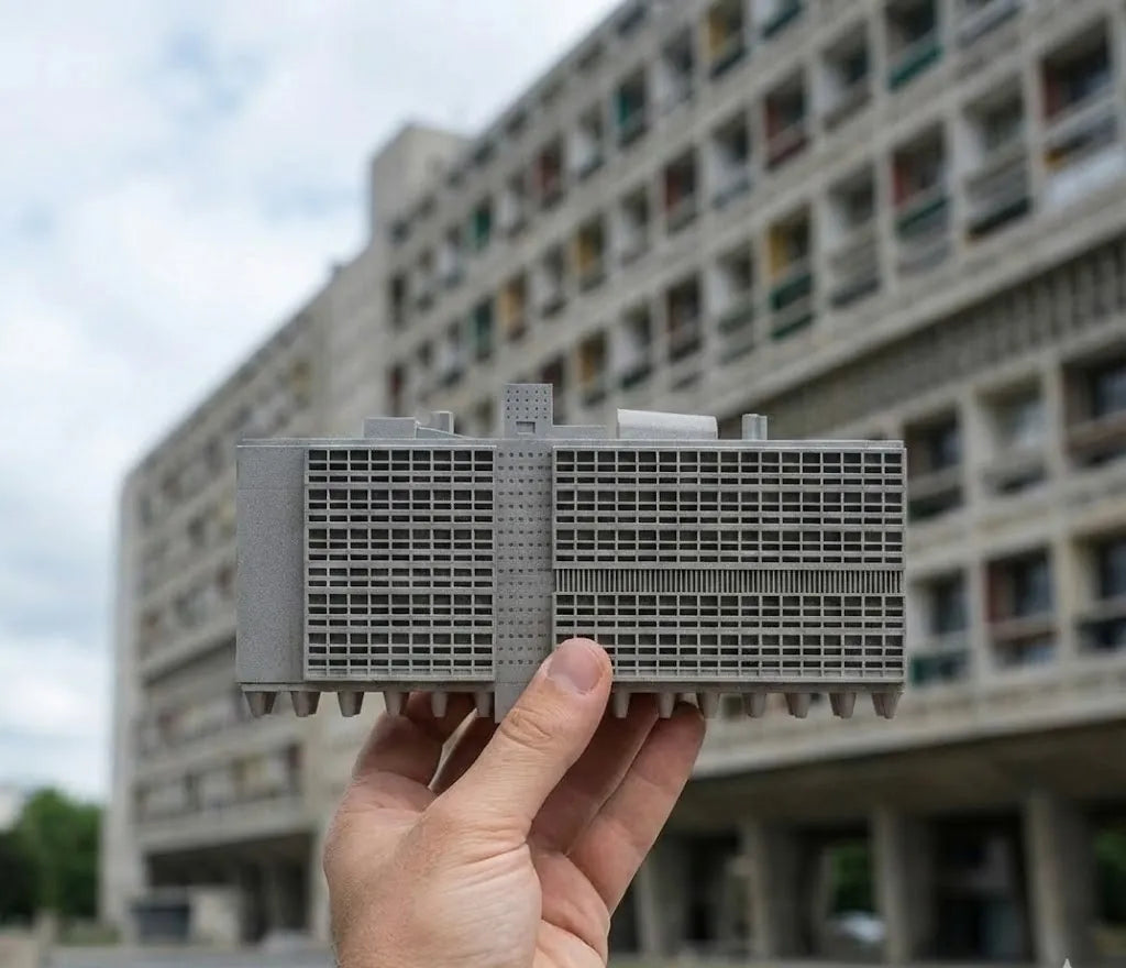 Unité d'Habitation Concrete Model