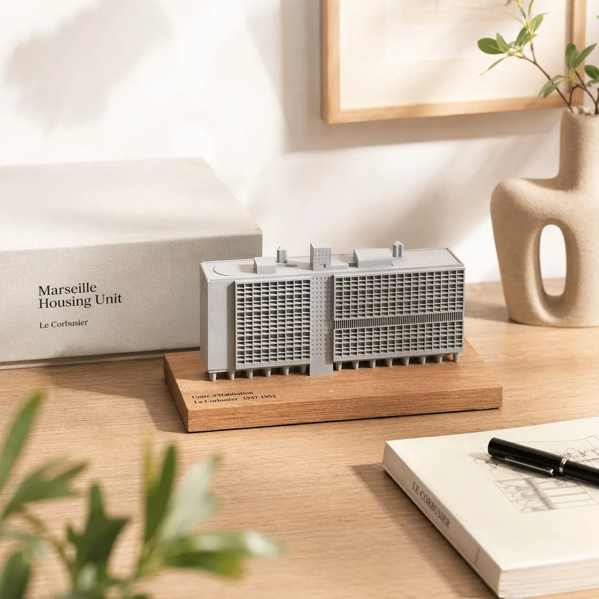 Unité d'Habitation Concrete Model