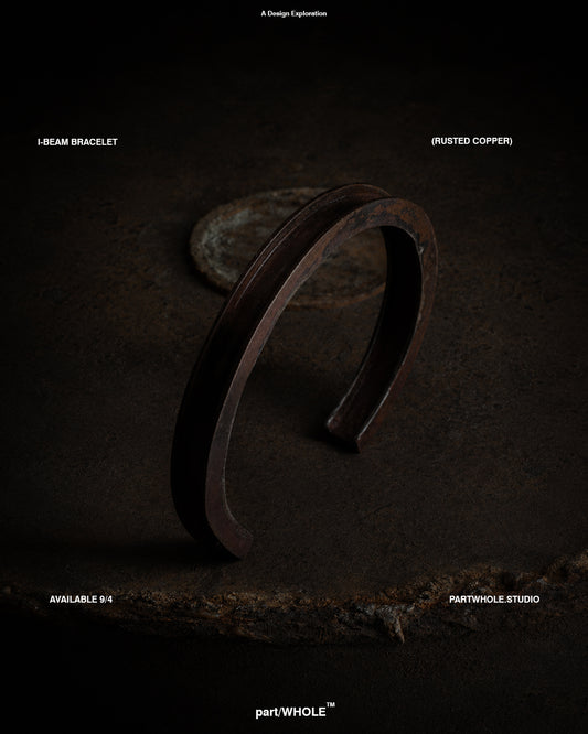 I-Beam Bracelet (Copper + Silver)