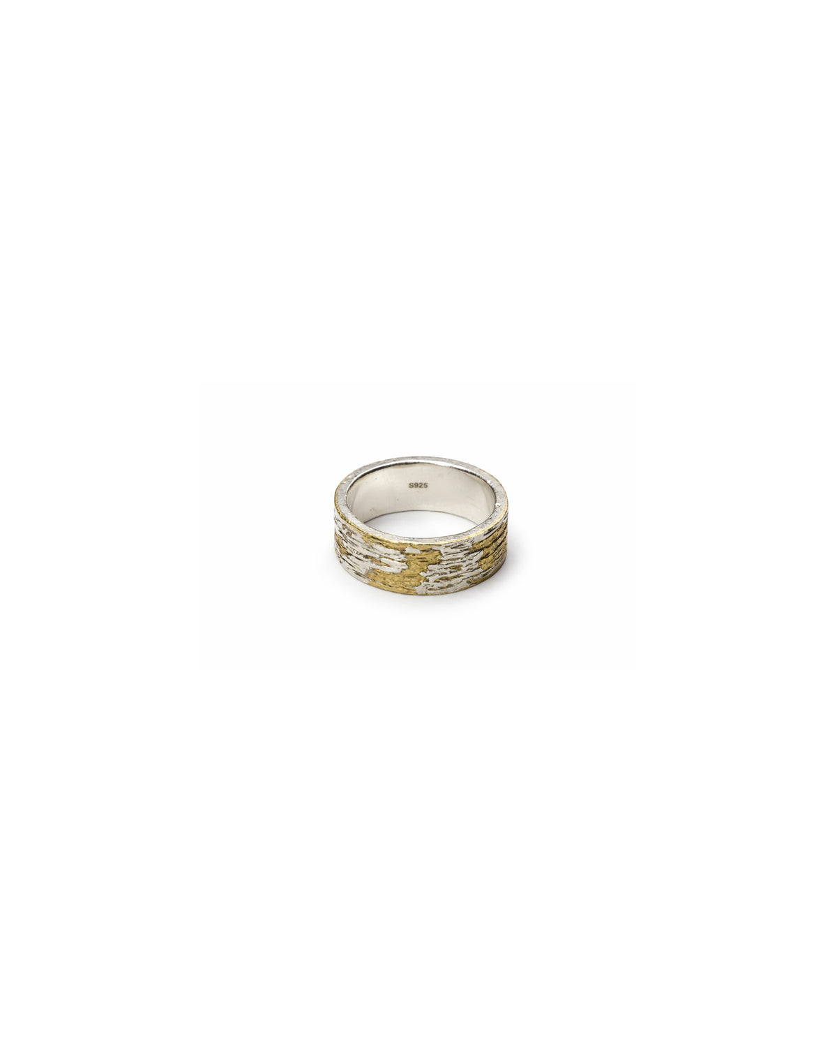 SCAB' Ring (Sterling Silver + Brass)