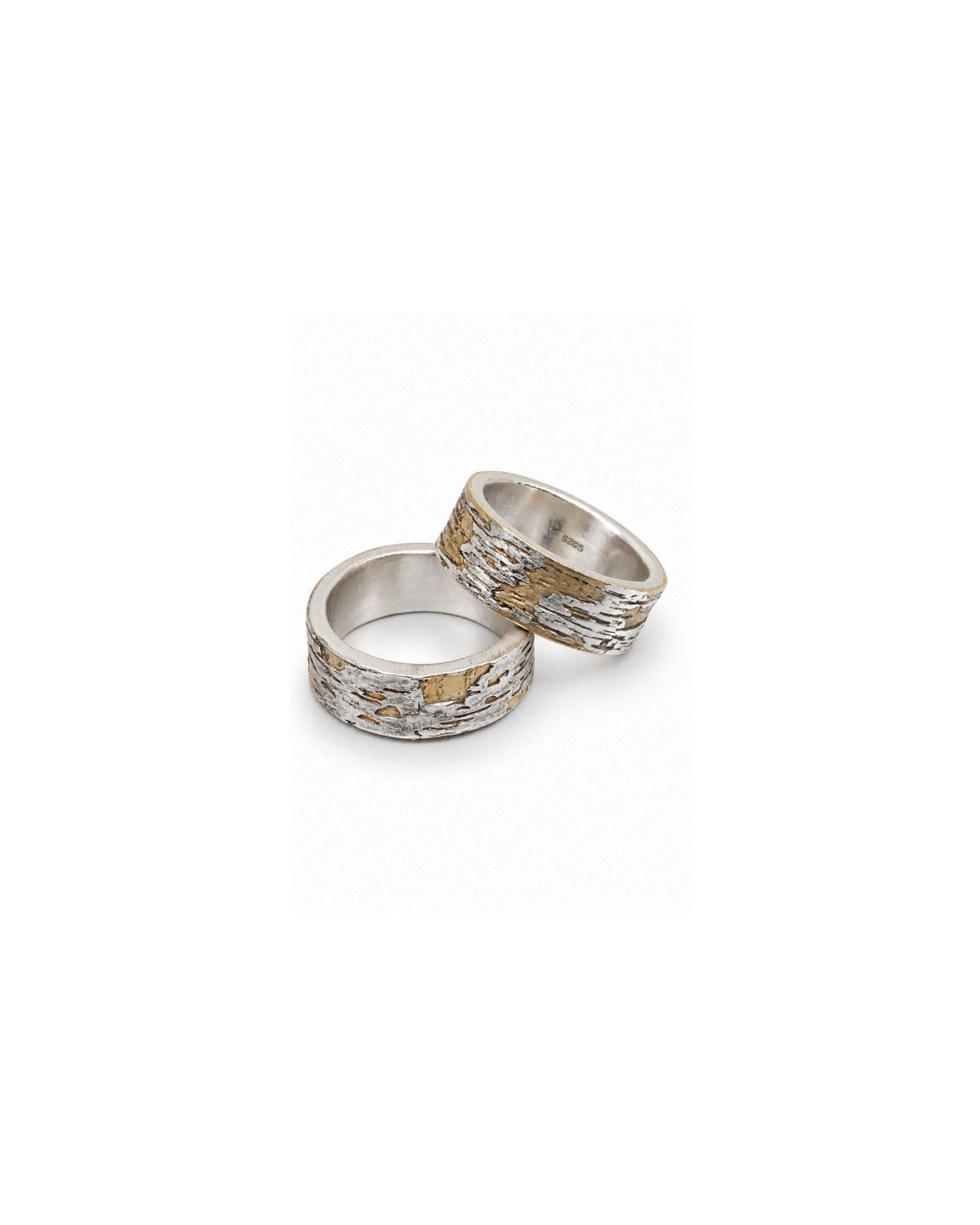 SCAB' Ring (Sterling Silver + Brass)