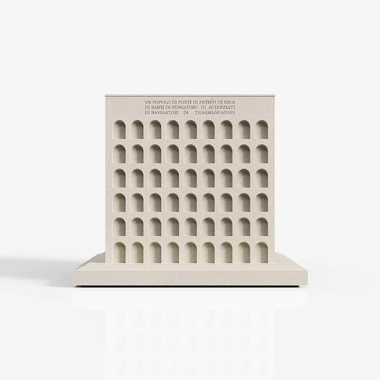 Square Colosseum Concrete Pen Holder