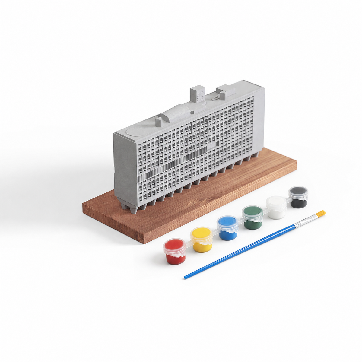 Unité d'Habitation Concrete Model