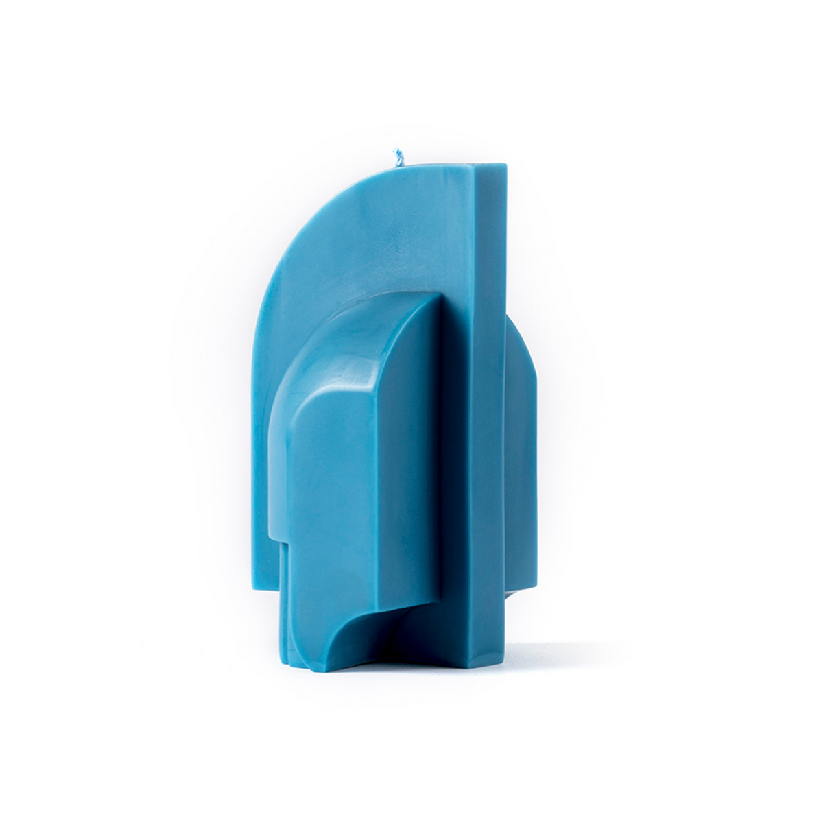 SOAPMEN Head Sculpture Candle — Frigid Wonderland  - Blue