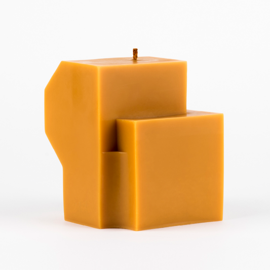 SOAPMEN Deconstructivism Candle 2 — Grafting — Yellow
