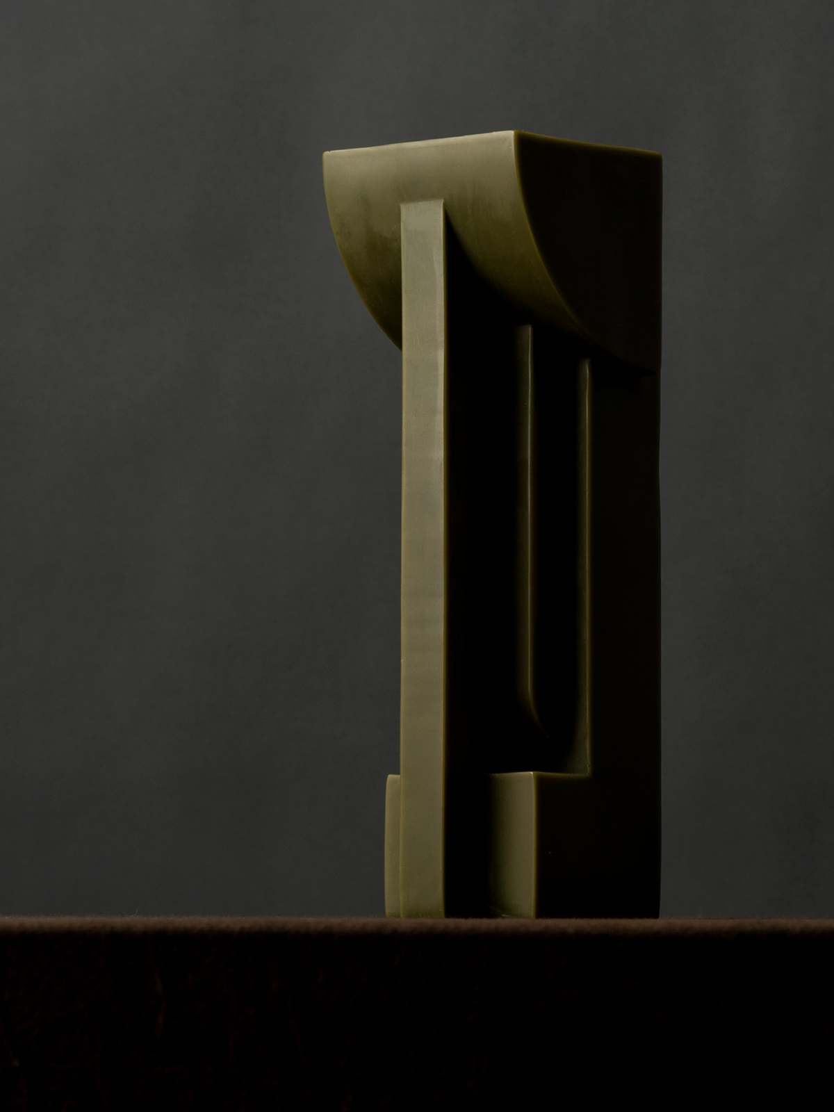 SOAPMEN Deconstructivism Candle 1  — Green
