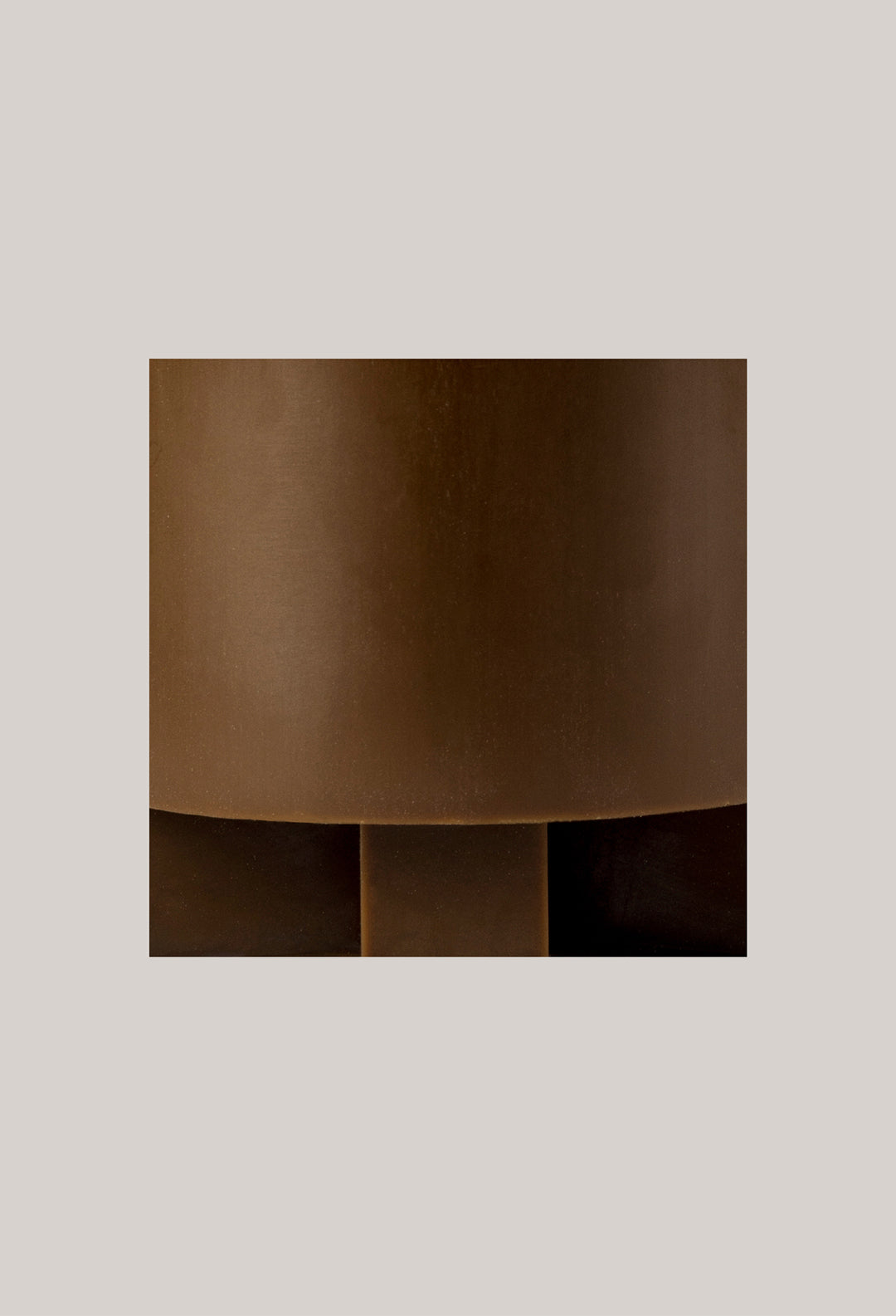 SOAPMEN Head Sculpture Candle — Edible Books - Coffee Brown