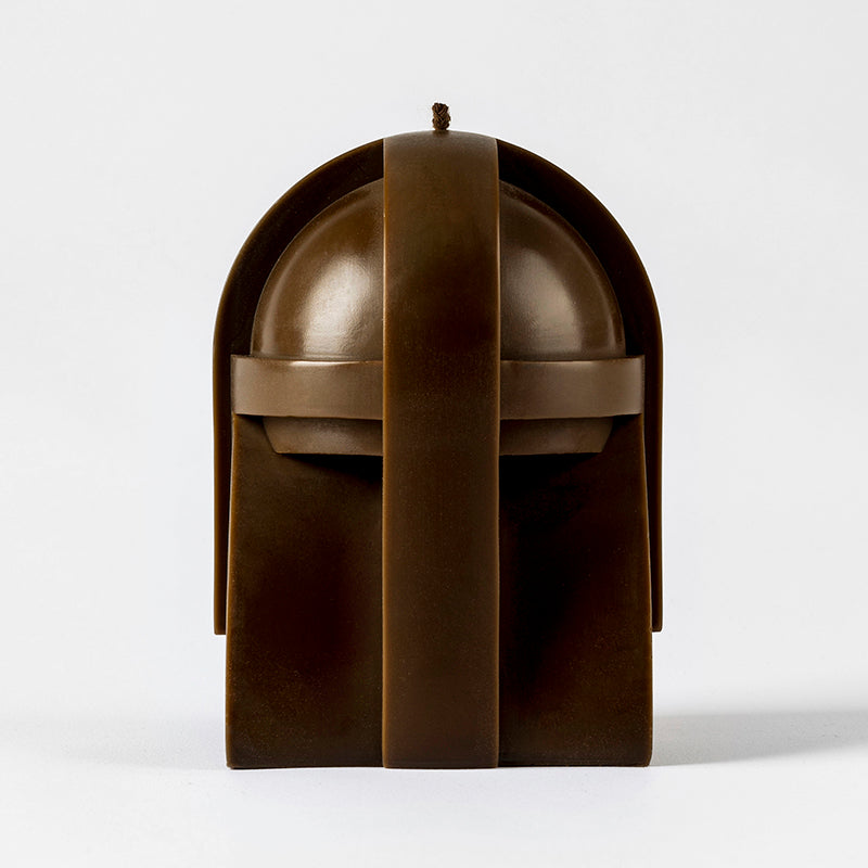 SOAPMEN Head Sculpture Candle — Edible Books - Coffee Brown