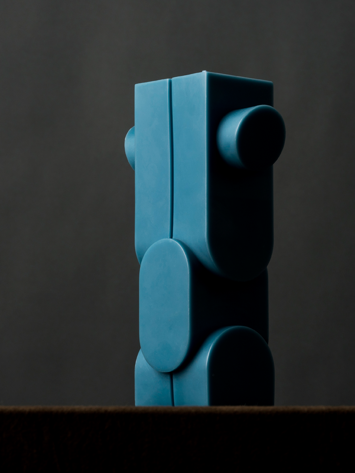 Deconstructivism Candle 6 — Frigid Wonderland — Blue