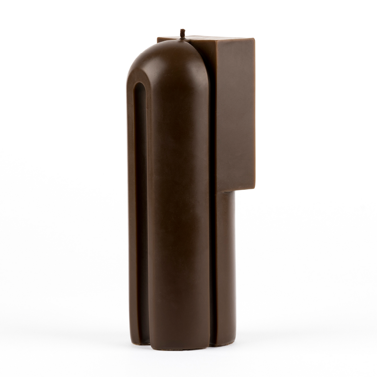 Deconstructivism Candle 7 — Edible Books — Brown